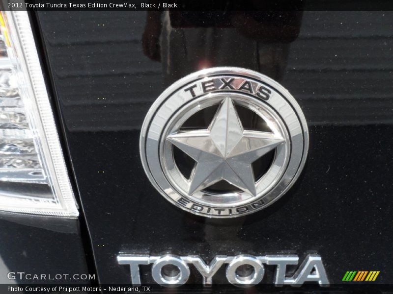 Black / Black 2012 Toyota Tundra Texas Edition CrewMax