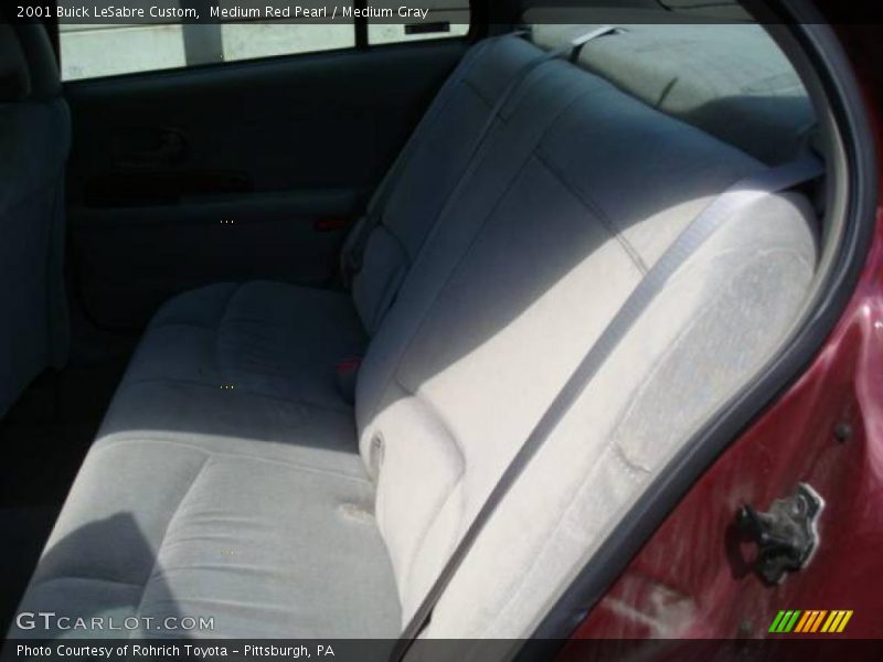 Medium Red Pearl / Medium Gray 2001 Buick LeSabre Custom