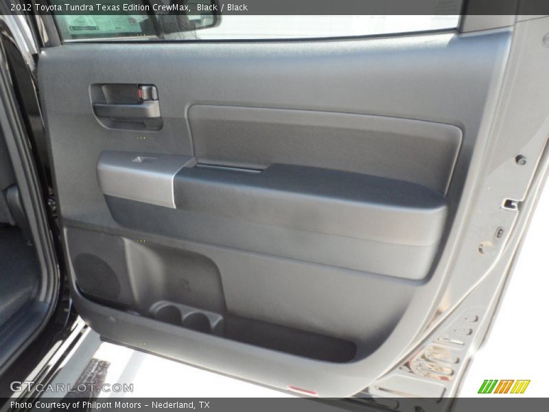 Black / Black 2012 Toyota Tundra Texas Edition CrewMax