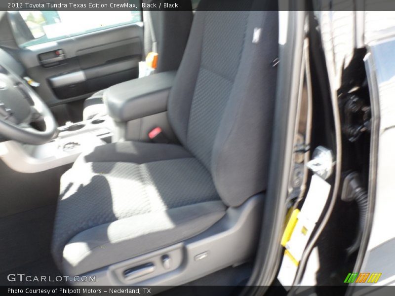 Black / Black 2012 Toyota Tundra Texas Edition CrewMax