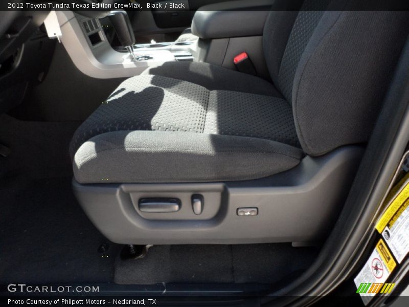 Black / Black 2012 Toyota Tundra Texas Edition CrewMax