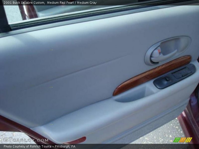 Medium Red Pearl / Medium Gray 2001 Buick LeSabre Custom