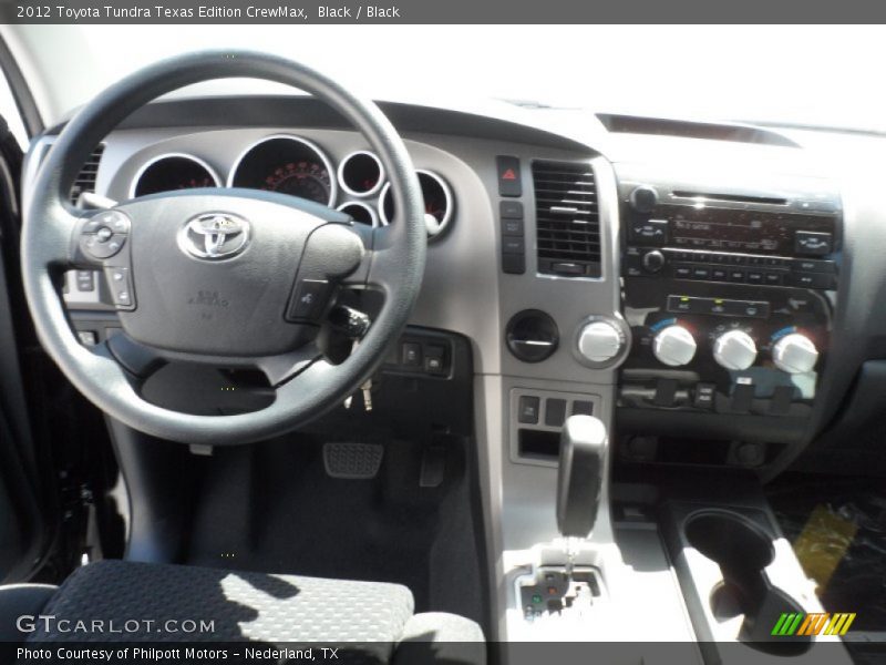 Black / Black 2012 Toyota Tundra Texas Edition CrewMax