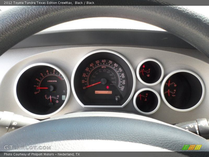 Black / Black 2012 Toyota Tundra Texas Edition CrewMax