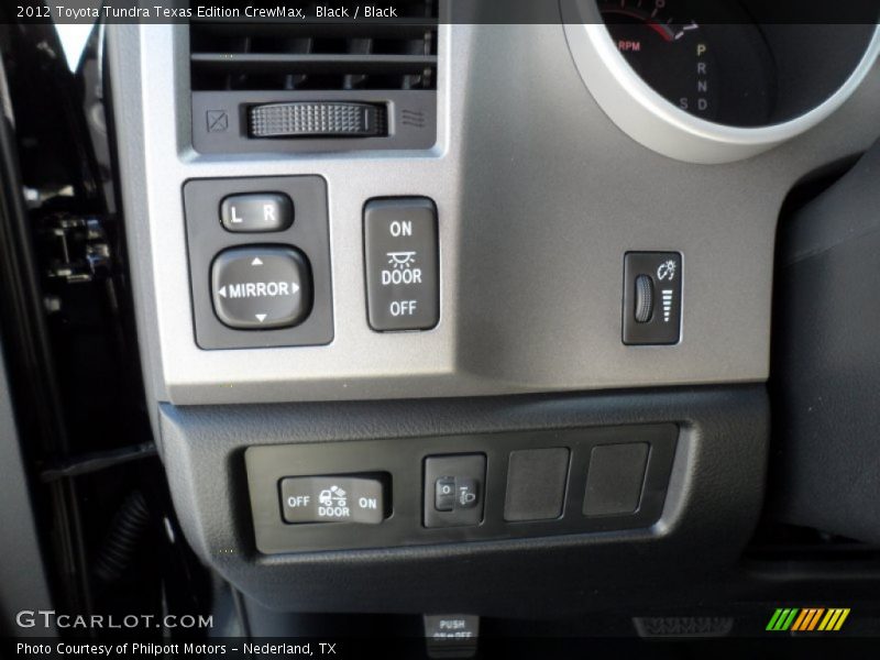 Black / Black 2012 Toyota Tundra Texas Edition CrewMax