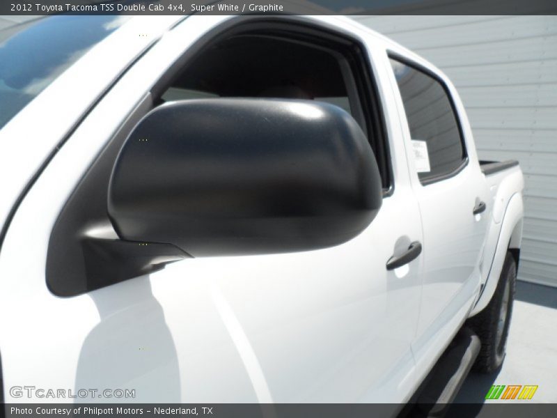 Super White / Graphite 2012 Toyota Tacoma TSS Double Cab 4x4