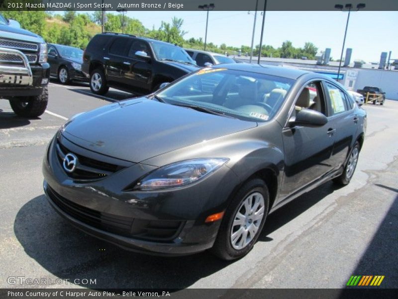 Autumn Bronze / Beige 2012 Mazda MAZDA6 i Sport Sedan