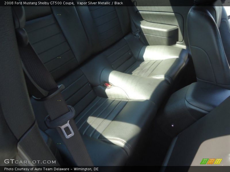 Vapor Silver Metallic / Black 2008 Ford Mustang Shelby GT500 Coupe
