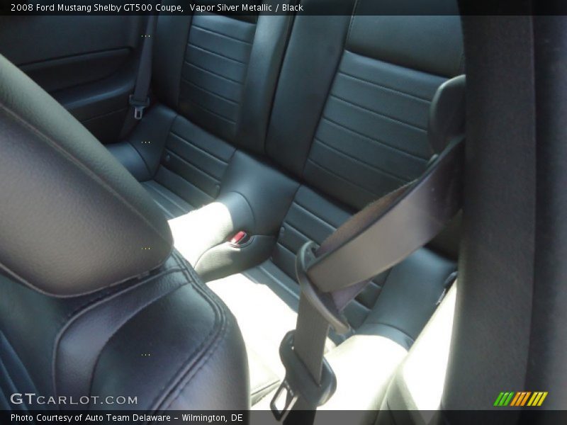 Vapor Silver Metallic / Black 2008 Ford Mustang Shelby GT500 Coupe