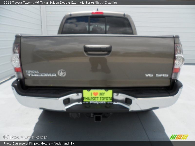 Pyrite Mica / Graphite 2012 Toyota Tacoma V6 Texas Edition Double Cab 4x4