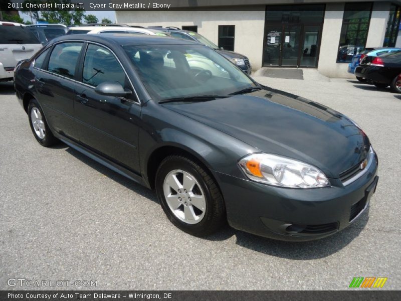 Cyber Gray Metallic / Ebony 2011 Chevrolet Impala LT