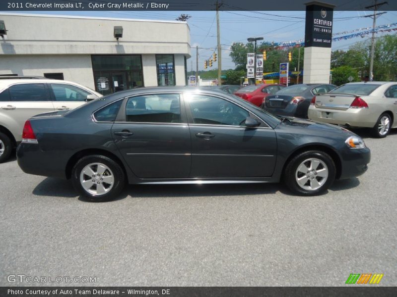 Cyber Gray Metallic / Ebony 2011 Chevrolet Impala LT