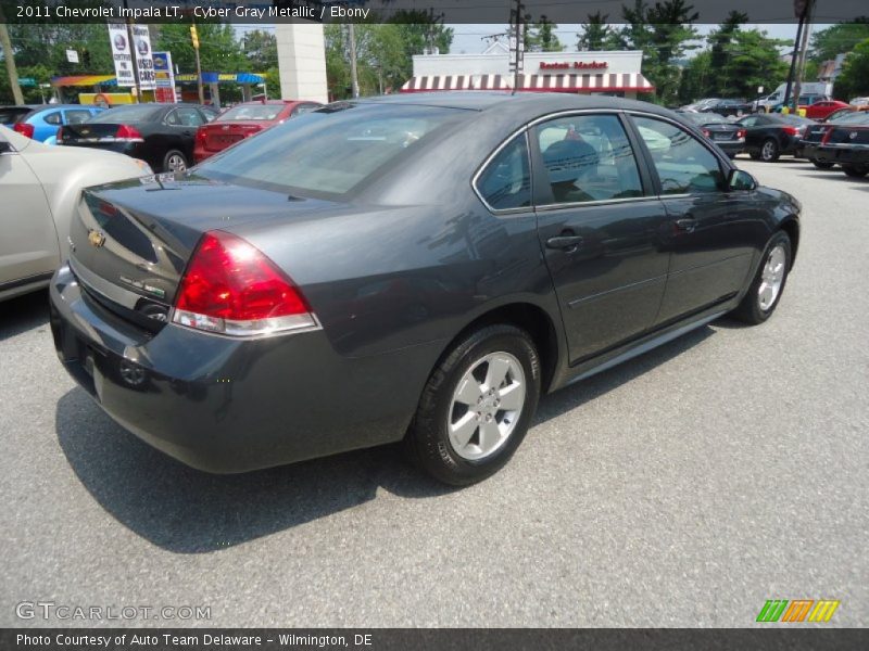 Cyber Gray Metallic / Ebony 2011 Chevrolet Impala LT