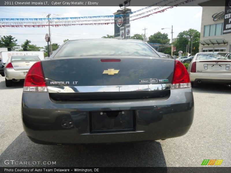 Cyber Gray Metallic / Ebony 2011 Chevrolet Impala LT