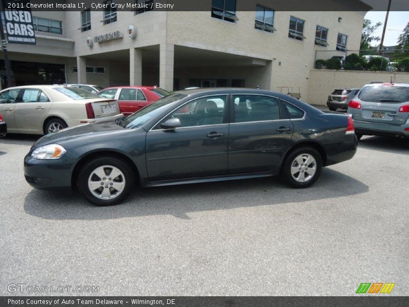 Cyber Gray Metallic / Ebony 2011 Chevrolet Impala LT