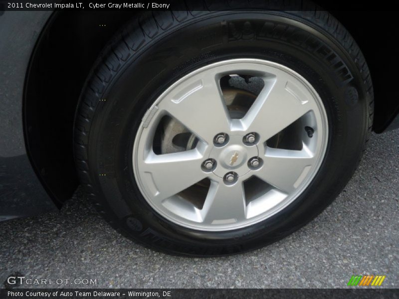 Cyber Gray Metallic / Ebony 2011 Chevrolet Impala LT