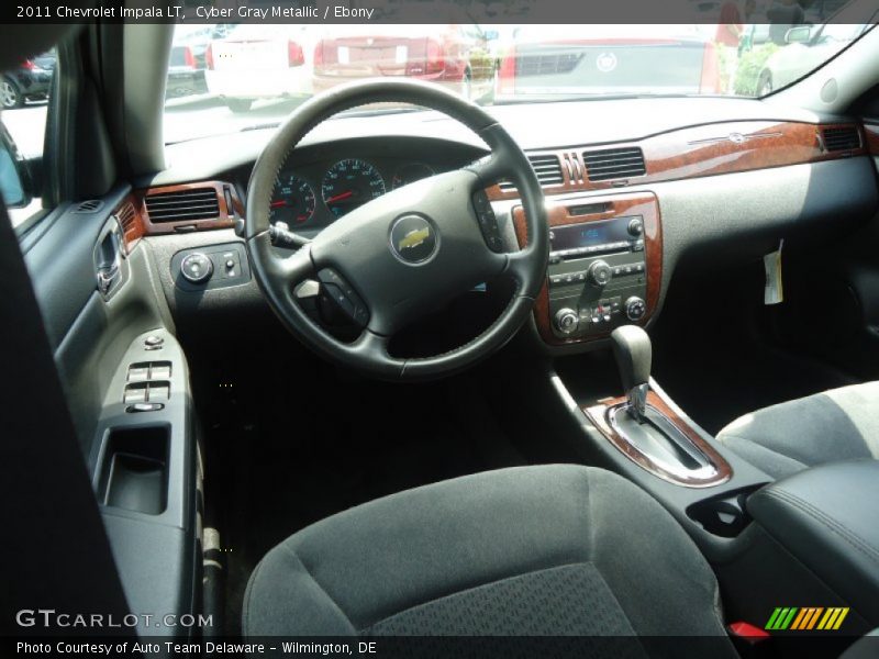 Cyber Gray Metallic / Ebony 2011 Chevrolet Impala LT