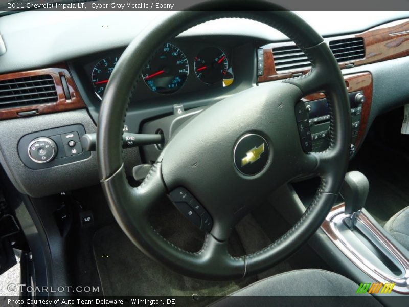 Cyber Gray Metallic / Ebony 2011 Chevrolet Impala LT
