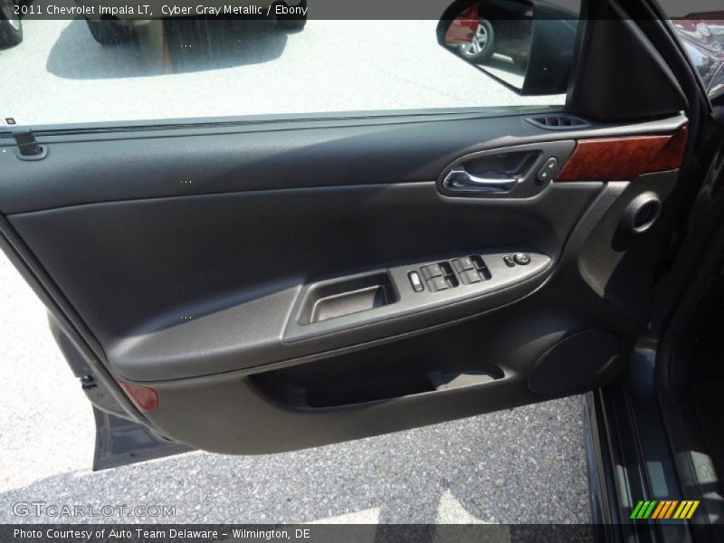 Cyber Gray Metallic / Ebony 2011 Chevrolet Impala LT