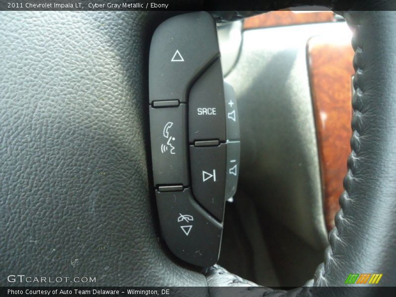 Cyber Gray Metallic / Ebony 2011 Chevrolet Impala LT