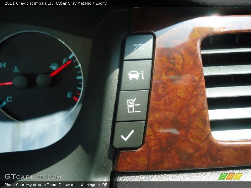 Cyber Gray Metallic / Ebony 2011 Chevrolet Impala LT
