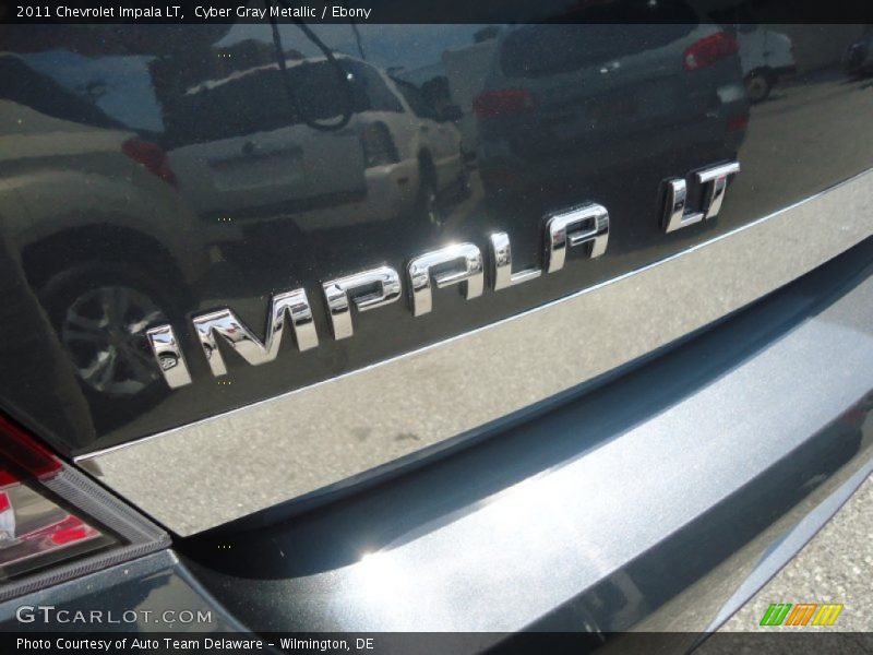 Cyber Gray Metallic / Ebony 2011 Chevrolet Impala LT