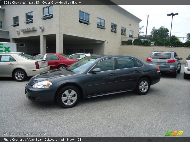 Cyber Gray Metallic / Ebony 2011 Chevrolet Impala LT