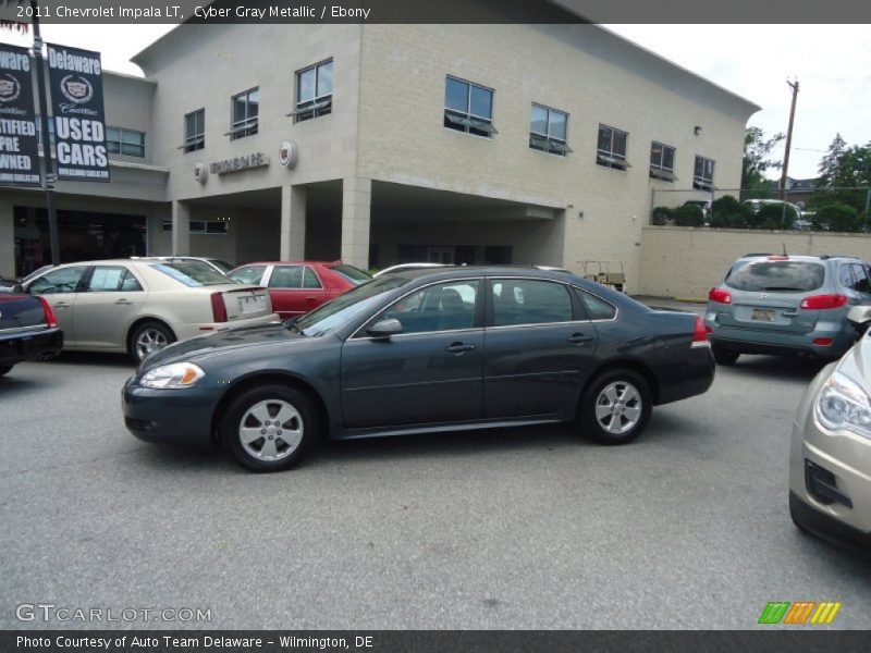 Cyber Gray Metallic / Ebony 2011 Chevrolet Impala LT