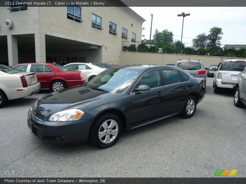 Cyber Gray Metallic / Ebony 2011 Chevrolet Impala LT