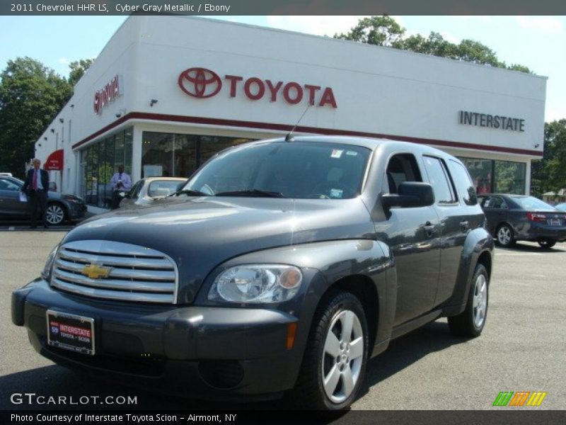 Cyber Gray Metallic / Ebony 2011 Chevrolet HHR LS