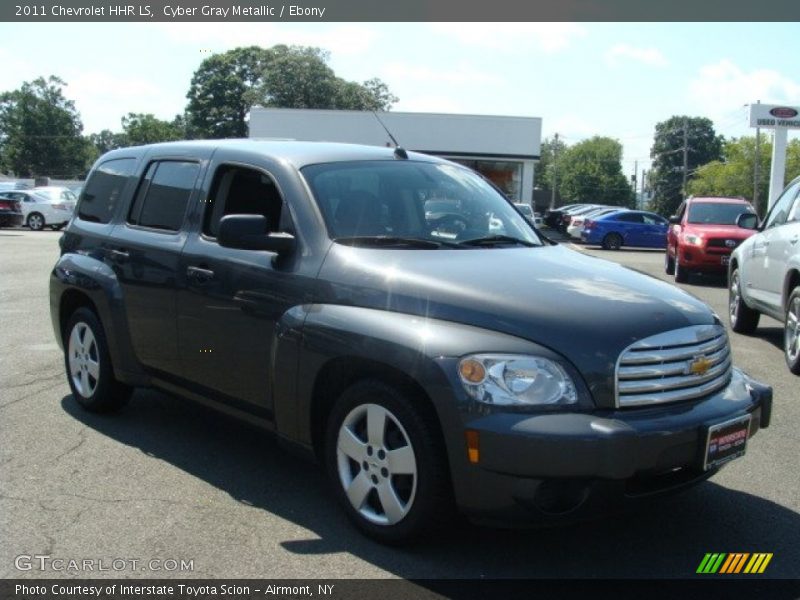 Cyber Gray Metallic / Ebony 2011 Chevrolet HHR LS