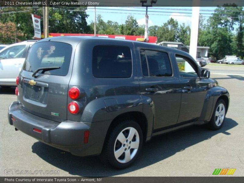 Cyber Gray Metallic / Ebony 2011 Chevrolet HHR LS