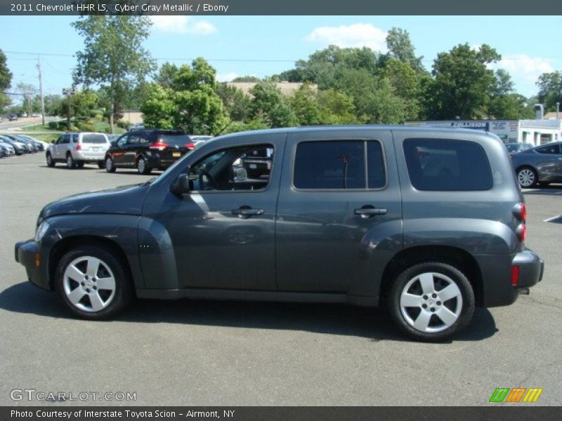 Cyber Gray Metallic / Ebony 2011 Chevrolet HHR LS