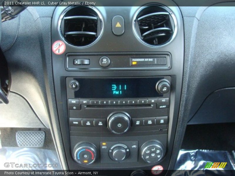 Cyber Gray Metallic / Ebony 2011 Chevrolet HHR LS