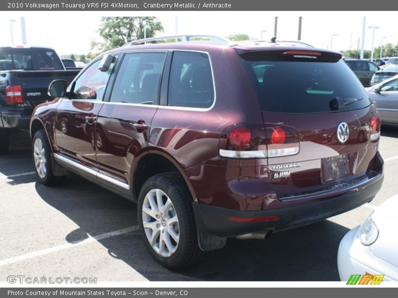 Cranberry Metallic / Anthracite 2010 Volkswagen Touareg VR6 FSI 4XMotion
