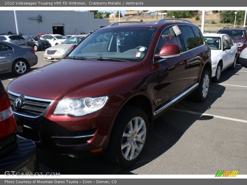 Cranberry Metallic / Anthracite 2010 Volkswagen Touareg VR6 FSI 4XMotion