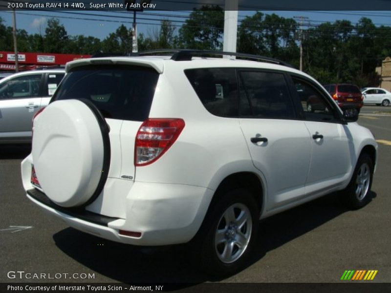 Super White / Ash Gray 2010 Toyota RAV4 I4 4WD
