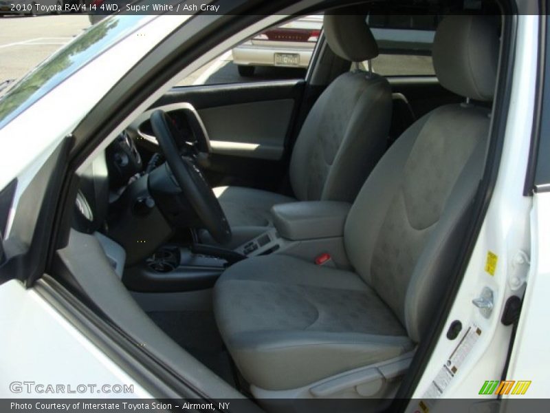 Super White / Ash Gray 2010 Toyota RAV4 I4 4WD