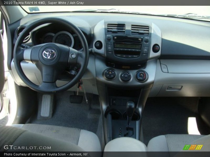 Super White / Ash Gray 2010 Toyota RAV4 I4 4WD