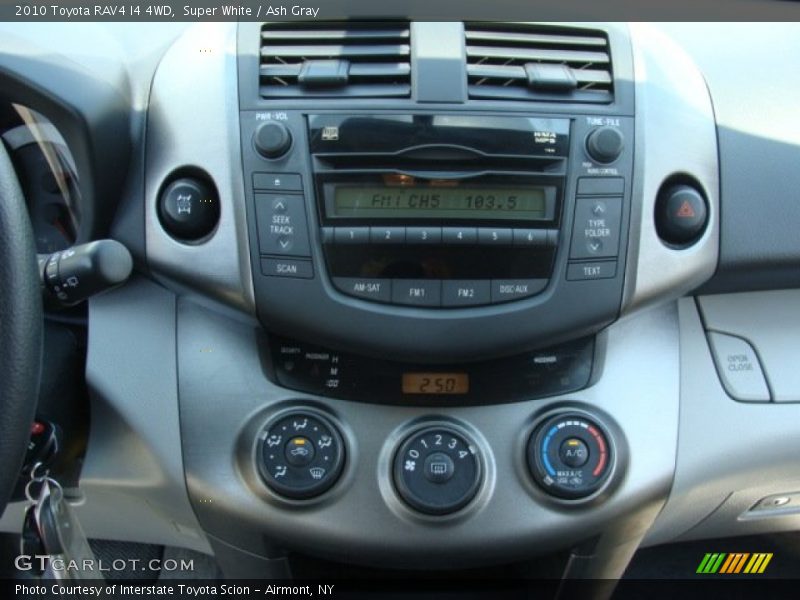 Super White / Ash Gray 2010 Toyota RAV4 I4 4WD
