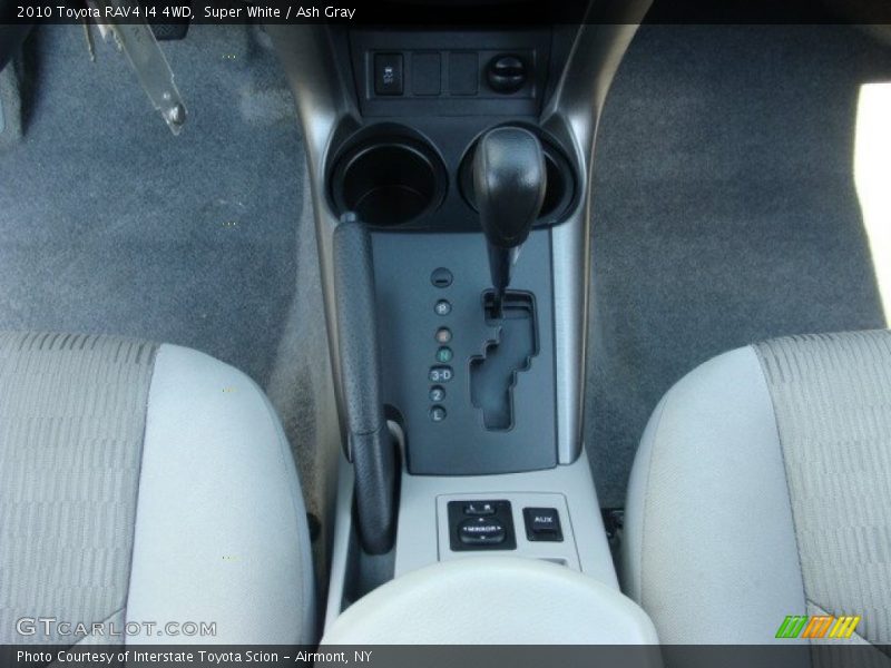 Super White / Ash Gray 2010 Toyota RAV4 I4 4WD