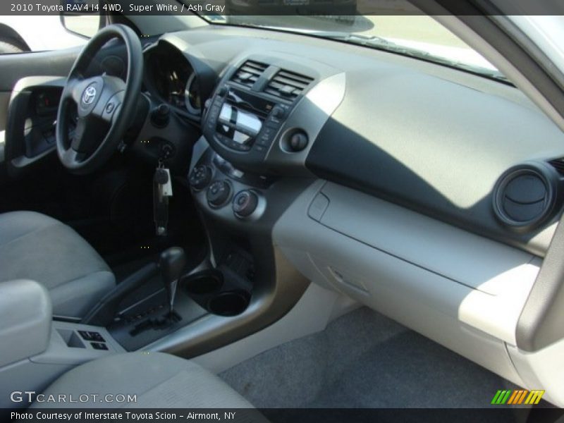 Super White / Ash Gray 2010 Toyota RAV4 I4 4WD
