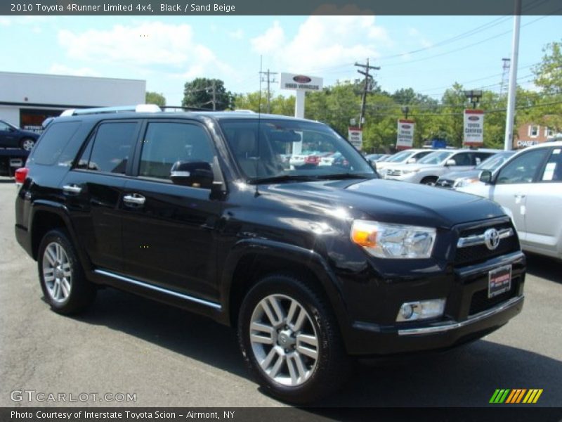 Black / Sand Beige 2010 Toyota 4Runner Limited 4x4