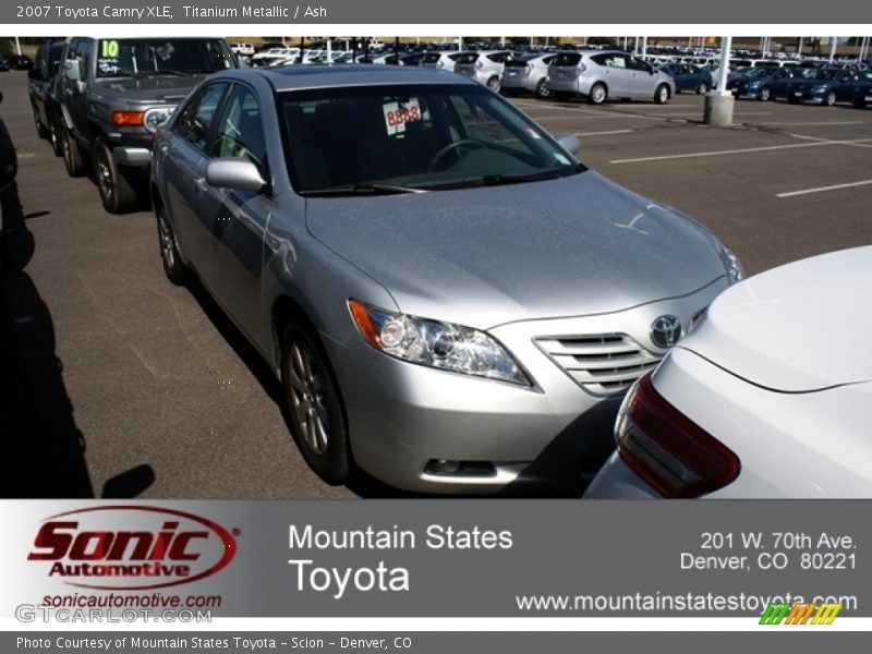 Titanium Metallic / Ash 2007 Toyota Camry XLE