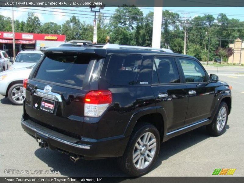 Black / Sand Beige 2010 Toyota 4Runner Limited 4x4