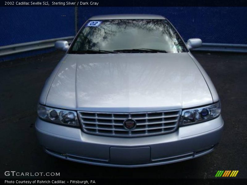 Sterling Silver / Dark Gray 2002 Cadillac Seville SLS