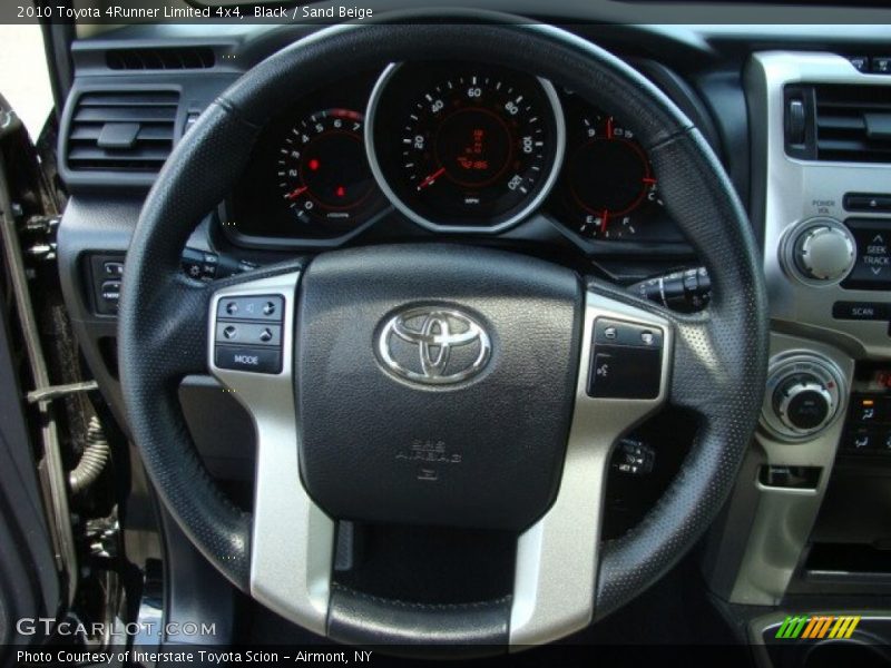 Black / Sand Beige 2010 Toyota 4Runner Limited 4x4