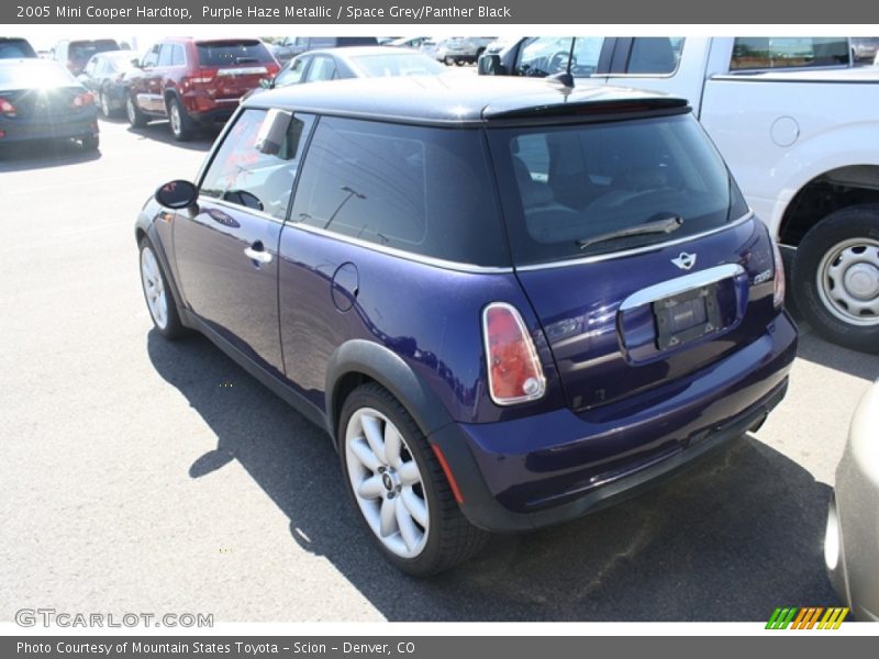 Purple Haze Metallic / Space Grey/Panther Black 2005 Mini Cooper Hardtop