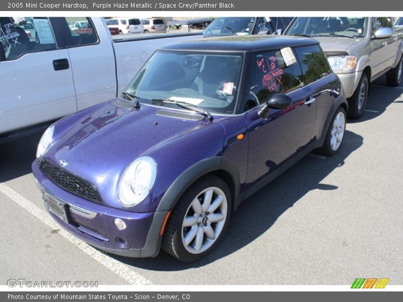 Purple Haze Metallic / Space Grey/Panther Black 2005 Mini Cooper Hardtop