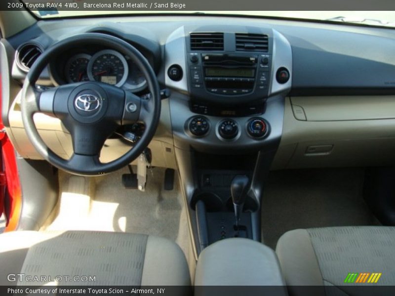 Barcelona Red Metallic / Sand Beige 2009 Toyota RAV4 4WD